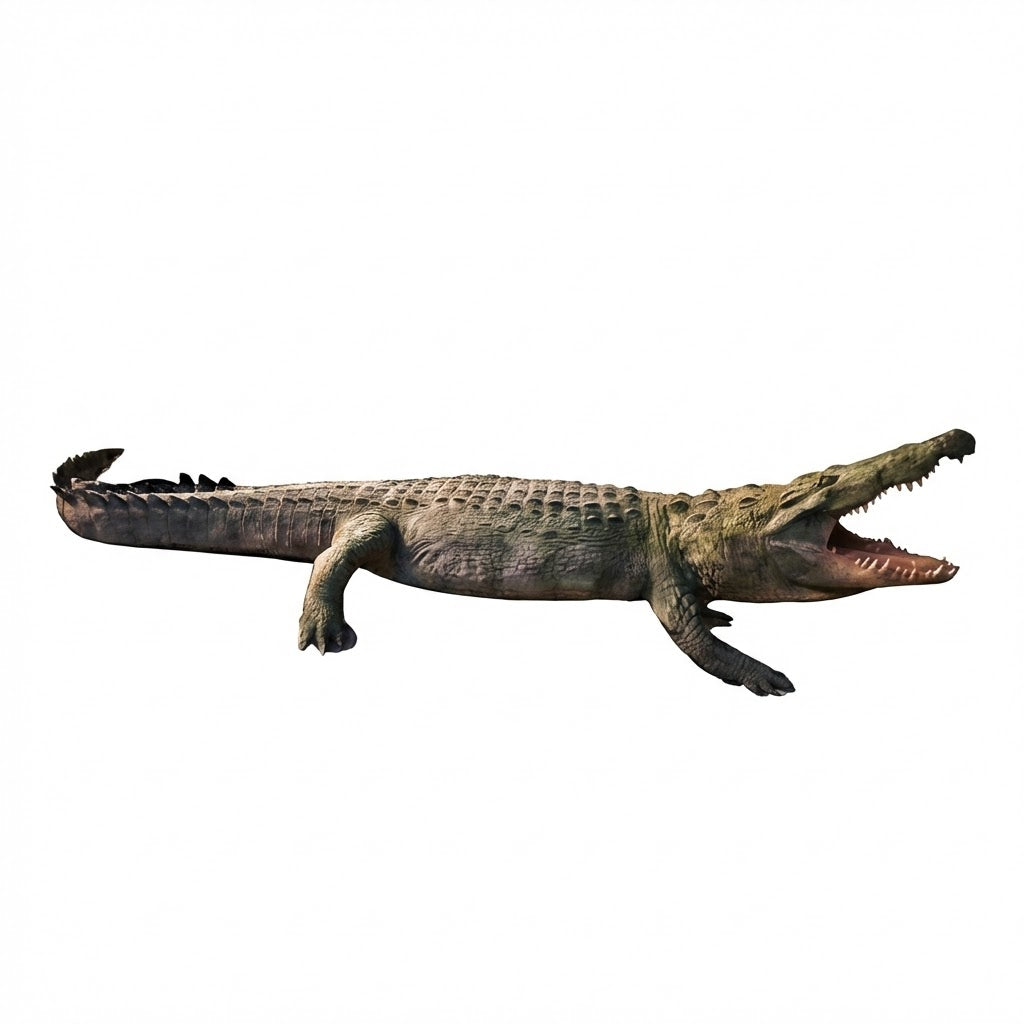 Krokodil 3D Target für Bogenschießen