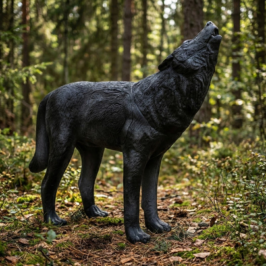 Heulender Wolf