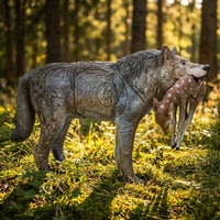 Wolf mit Kitz